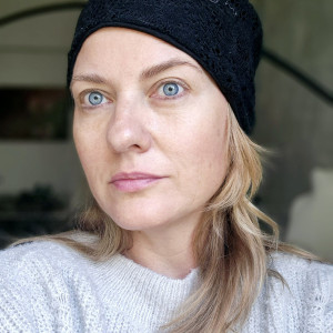 opaska koronkowa czarna