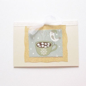 ptaszek kartka bez życzeń, skandynawska kartka z ptaszkiem, pastelowe kartki okolicznościowe, ładne kartki na różne okazje, kartki dla firm, kartki w skandynawskim stylu