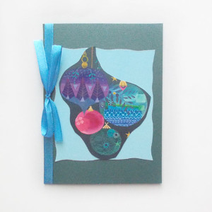 bombki kartka świąteczna, Boże Narodzenie kartka z bombkami, nowoczesne kartki na Boże Narodzenie, kartki na Nowy Rok, świąteczne kartki dla firm