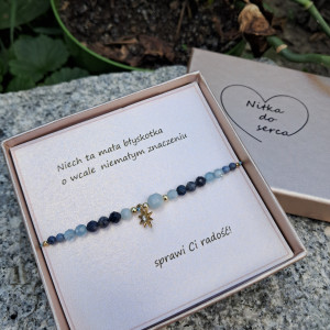 Bransoletka z różą wiatrów