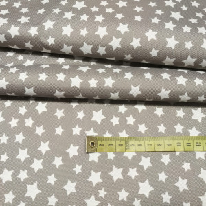 PODUSZKA, WKŁADKA DO KRZESEŁKA IKEA-ANTILOP/gwiazdki na szarym