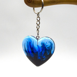 Brelok gotyckie serce