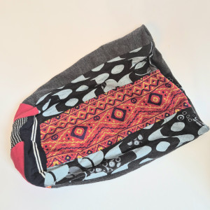 Czapka patchworkowa M na podszewce