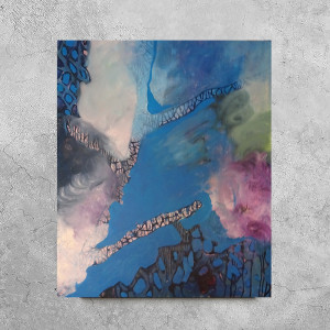 obraz olejny kolorowy olej na płótnie