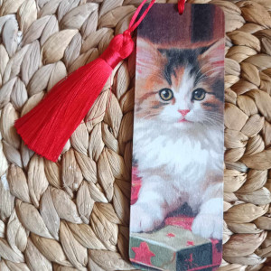 Zakładka do książki kot 1