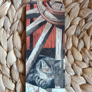 Zakładka do książki kot 2