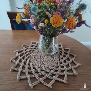 Serweta szydełkowa ze sznurka 55cm