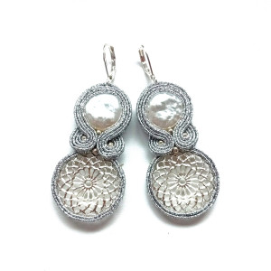 Ażurowe kolczyki sutasz Luna