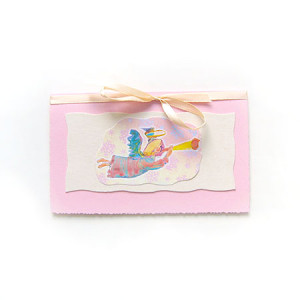 aniołek kartka na Boże Narodzenie, pastelowa kartka z aniołkiem, anioł kartka świąteczna, kartki na święta Bożego Narodzenia