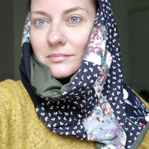 Komin patchworkowy  kolorowy