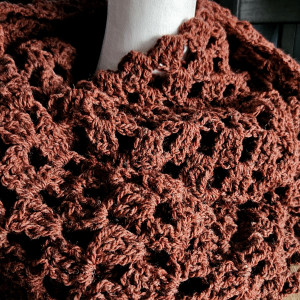 Komin ręcznie wykonywany na szydełku K28