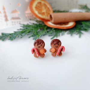 Kolczyki piernikowe ludki