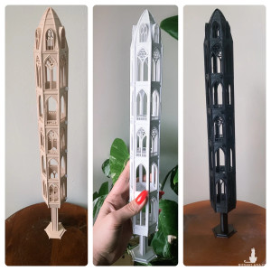 Palik mini zamek gotycka wieża