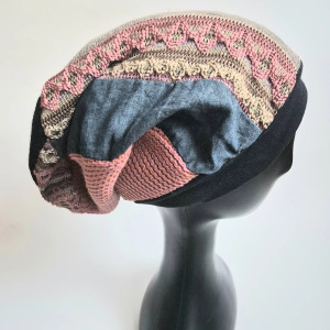 Czapka patchworkowa uniwersala
