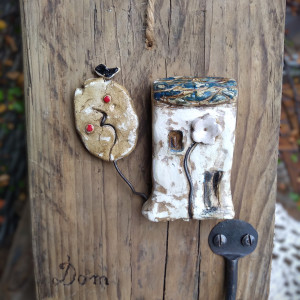 Wieszak ze starej deski