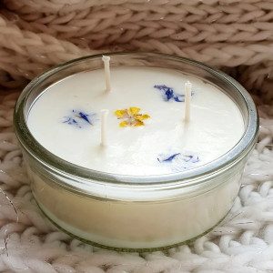 Świeca sojowa o zapachu drzewa herbacianego, świeczka sojowa 100%