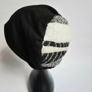 Czapka patchworkowa uniwersalna