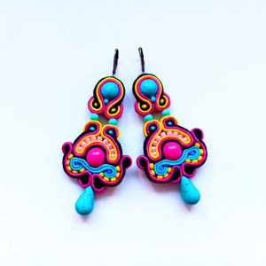 Madras kolczyki sutasz