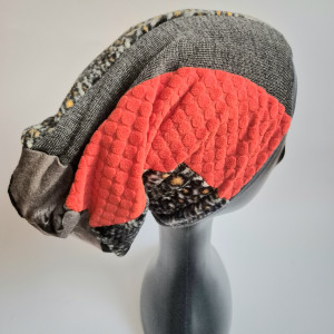 Czapka patchworkowa  boho