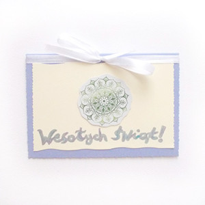 boho kartki na Boże Narodzenie, śnieżynka kartka na Święta, świąteczne kartki puste, zimowe kartki na Nowy Rok, noworoczne kartki, fajne kartki bożonarodzeniowe, kartki dla firm