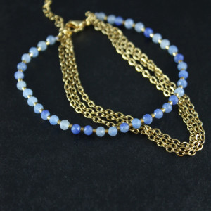 Bransoletka niebieska