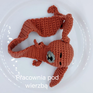 Zakładka do książki na szydełku