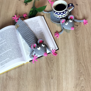 Komplet zakładka o podkładka myszka