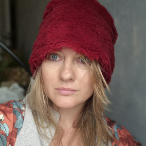 Futrzana  sztuczne futro czapka