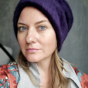 Futrzana  sztuczne futro czapka