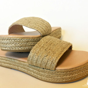 Damskie klapki - espadryle rozm.39