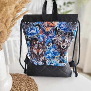 Workoplecak wodoodporny Boho Wilki Wp02