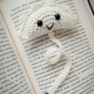PIERÓG pierogi zakładka do książek - kremowa