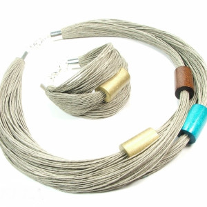 Stella – len – stal szlachetna biżuteria