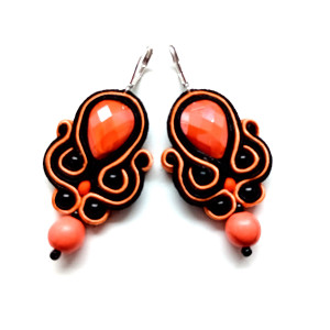 kolczyki sutasz Orange Juice