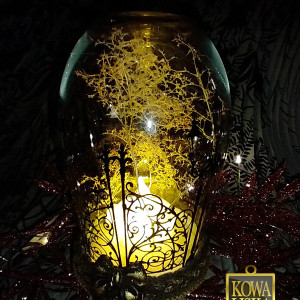 Lampion świąteczny na baterie