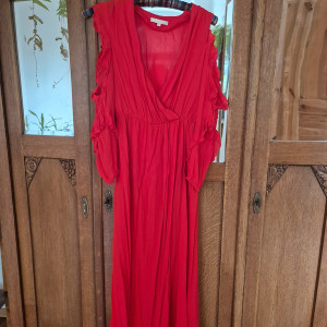 Sukienka pomarańczowa