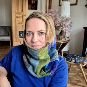 Komin patchworkowy  kolorowy