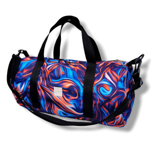 Torba sportowa torba podręczna, torba na basen siłownię, torba podróżna bagaż podręczny fale