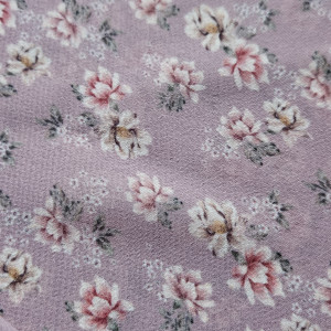 Apaszka szyfonowa w kwiaty drobne łaczka