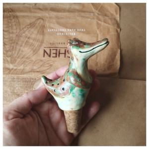 Krokodylek korek do wina