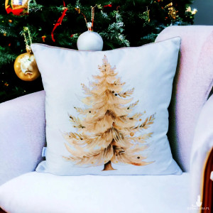 Poduszka świąteczna poduszka na święta ozdobna poduszka choinka