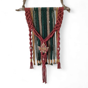 Makrama jesienna vintage.