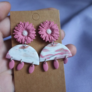 Kolczyki sztyfty kwiaty