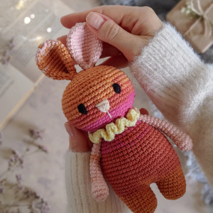 Maskotka zajączek, Zabawka na prezent, Prezent dla malucha