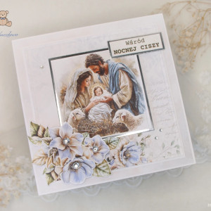 Kartka świąteczna, Boże Narodzenie życzenia prezent 9 GOTOWA