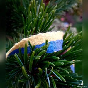 KRAJKA ręcznie tkany pas - słowiańska, rekonstrukcja, wczesne średniowiecze, len