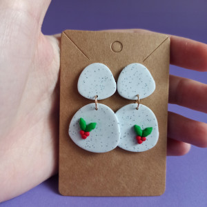 Kolczyki z gliny polimerowej