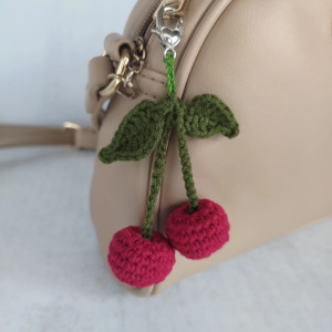 Brelok wiśnia, Brelok do kluczy, Brelok dla dziecka