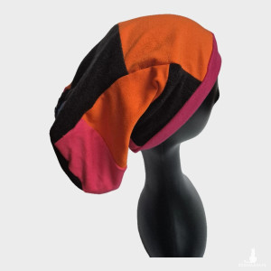 Czapka patchworkowa codzienna