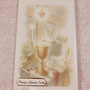 Etui na pieniądze komunia